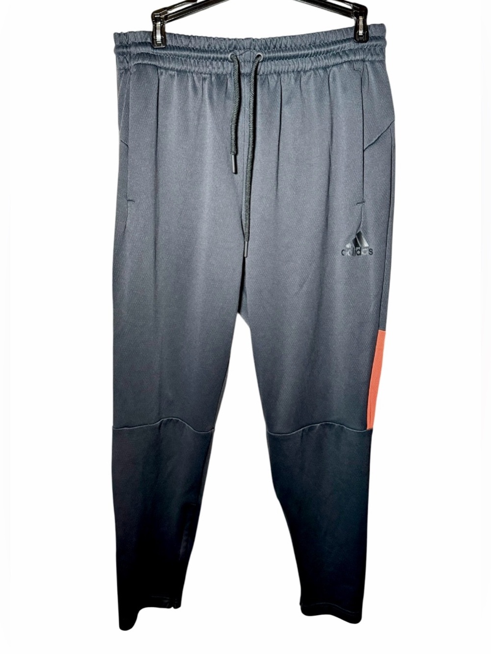 Adidas Women’s  3 Strip Zip Tapered Drawstring Athletic Trainer Pants